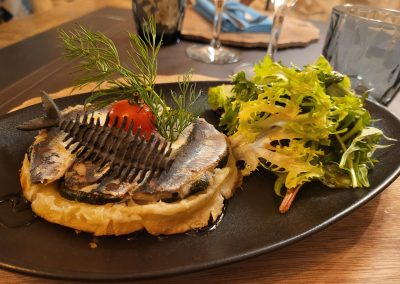 Tartelette de Sardines et Courgettes